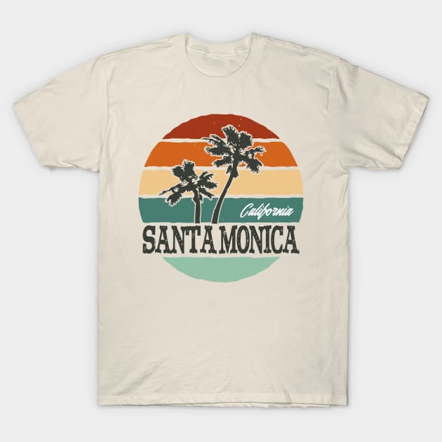 Santa Monica T-Shirt by Anv2